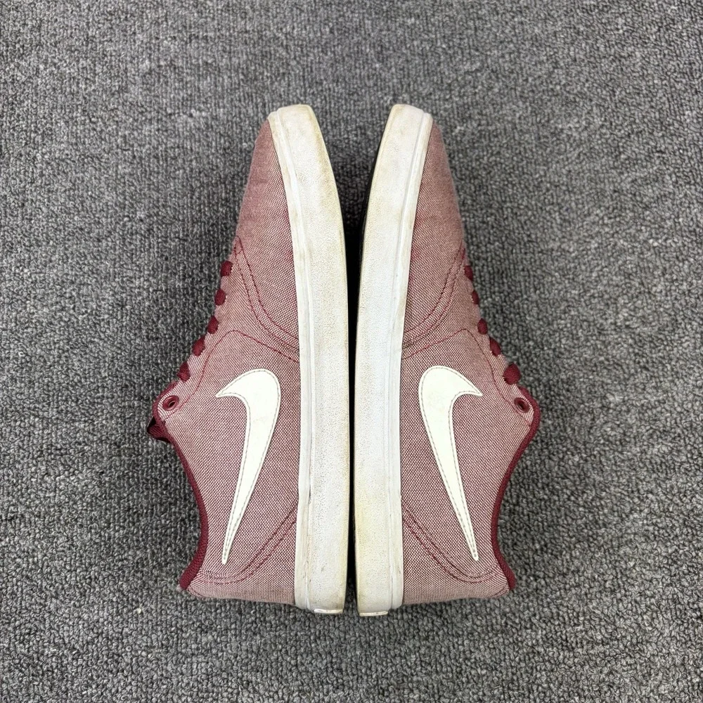 Nike SB Check Solarsoft Red Canvas 921464-611 Unisex Sneaker Shoes Women Sz 8.5